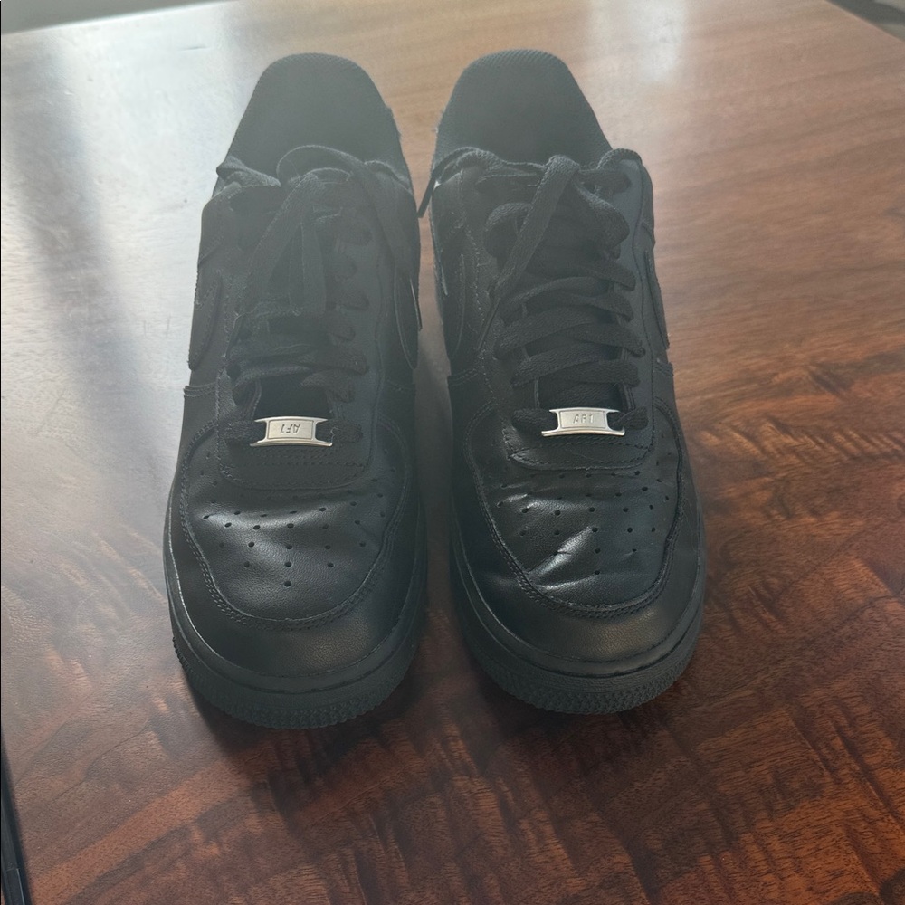 Nike Black Men's Sneakers Air Force 1 fly ease men's 7.5